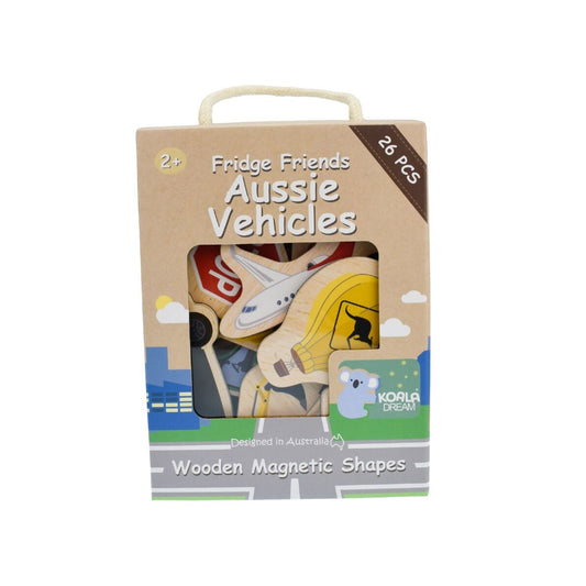 Fridge Friends Magnetic Aussie Vehicles - 25pcs