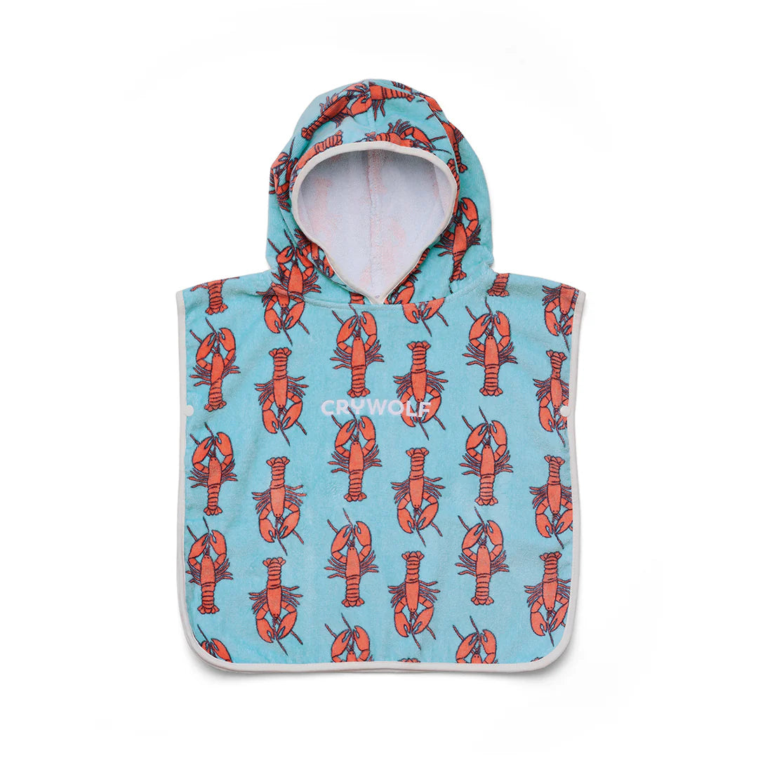 Baby Hooded Towel - Little Lobster