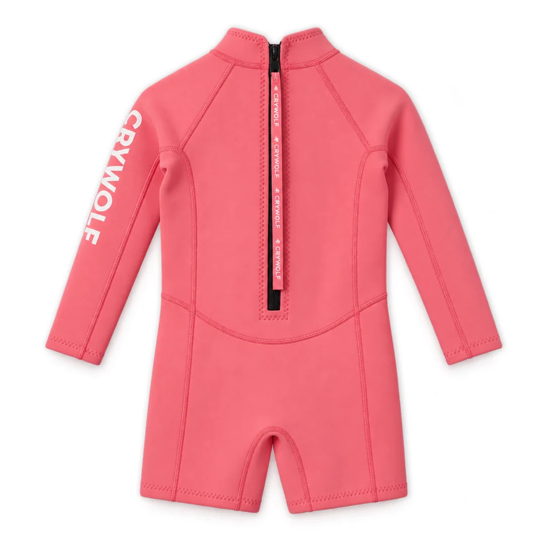 Long Sleeve Wetsuit - Flamingo Pink