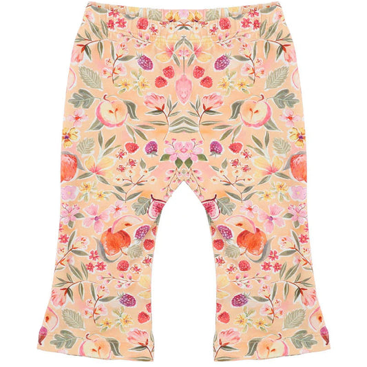 Orchard Print Flared Legging - Orchard Bloom Print