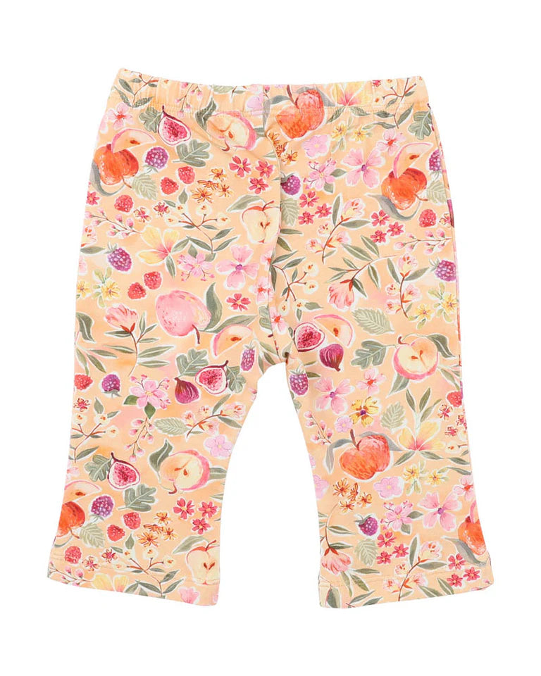 Orchard Print Flared Legging - Orchard Bloom Print