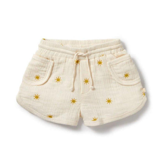 Sunshine Organic Crinkle Shorts