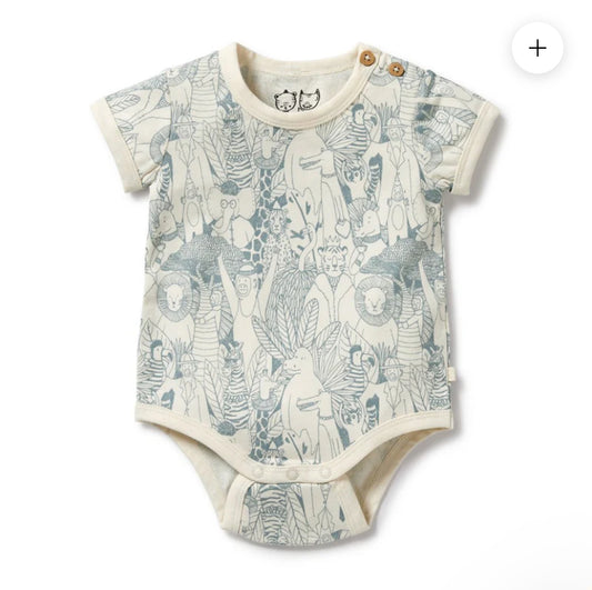 Hello Friends Organic Bodysuit