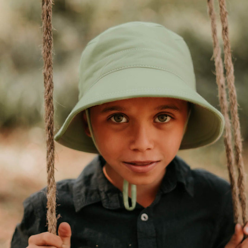 Kids Bucket Hat - Khaki - 54cm / 3-6 years / XL