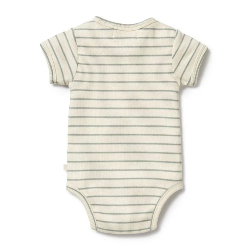 Petit Sage Organic Henley Bodysuit