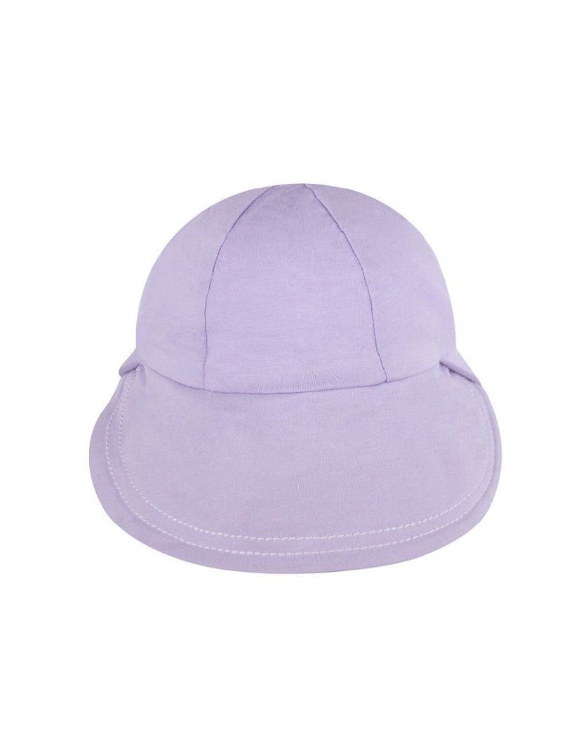 Legionnaire Hat with Strap - Lilac - 42cm / 3-6 months / XS