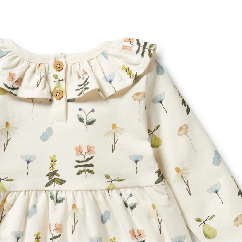 Petit Garden Organic Ruffle Dress