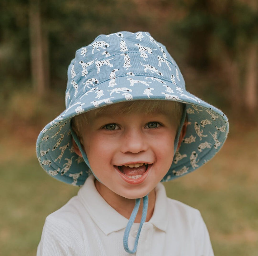 Kids Classic Bucket Sun Hat - Dalmation - 52cm / 2-3 years / L