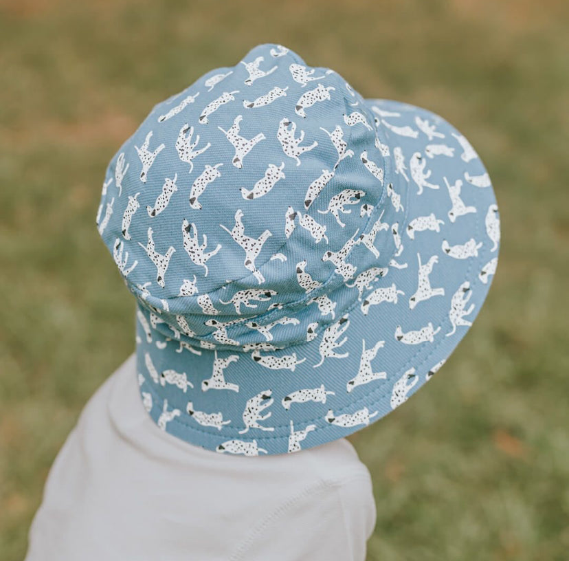 Kids Classic Bucket Sun Hat - Dalmation - 52cm / 2-3 years / L