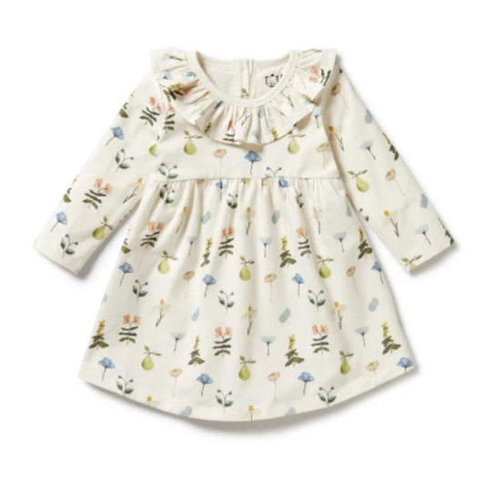 Petit Garden Organic Ruffle Dress