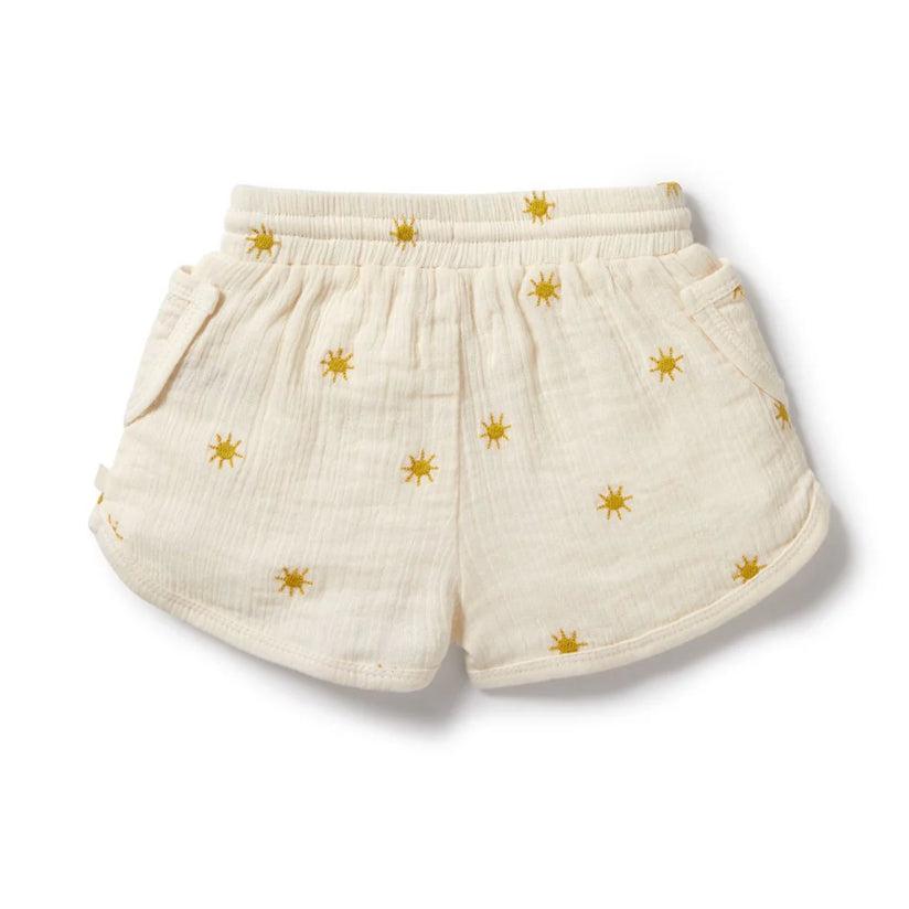 Sunshine Organic Crinkle Shorts