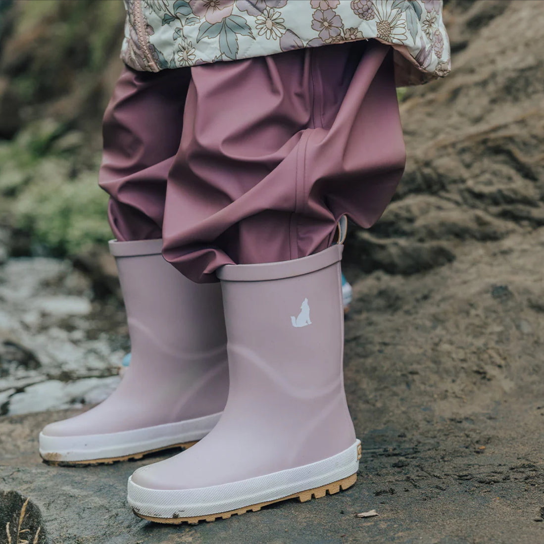 Crywolf Rain Boots - Mauve