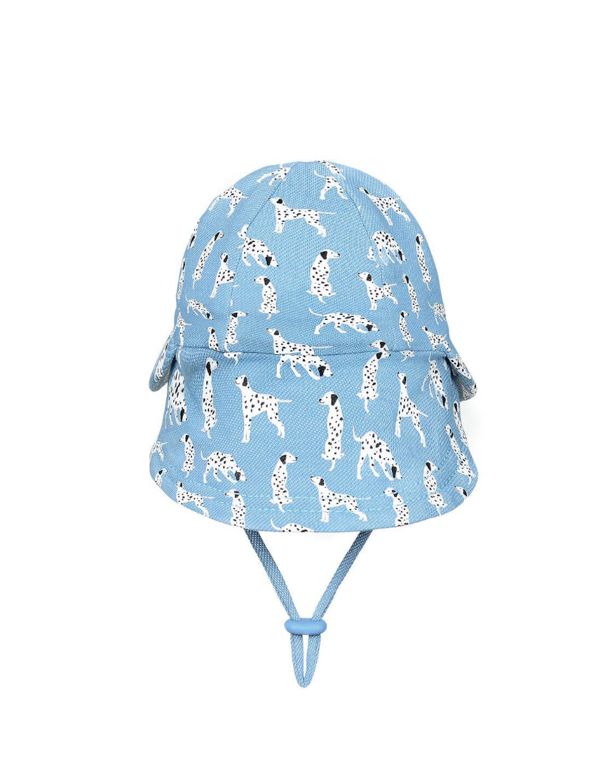 Legionnaire Flap Sun Hat - Dalmation - 42cm / 3-6 months / XS