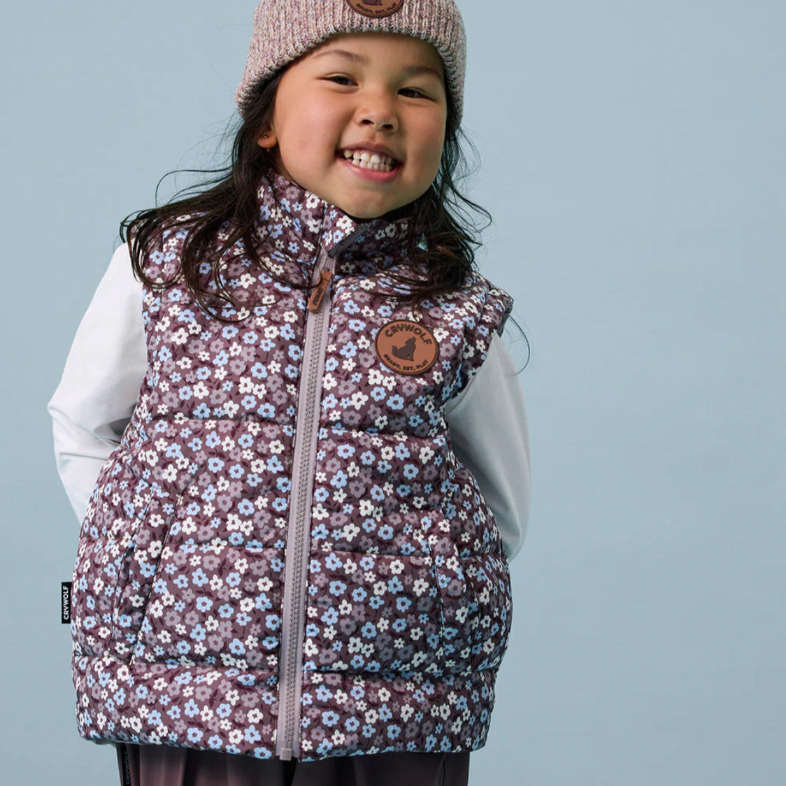 Reversible Vest - Flower Fields
