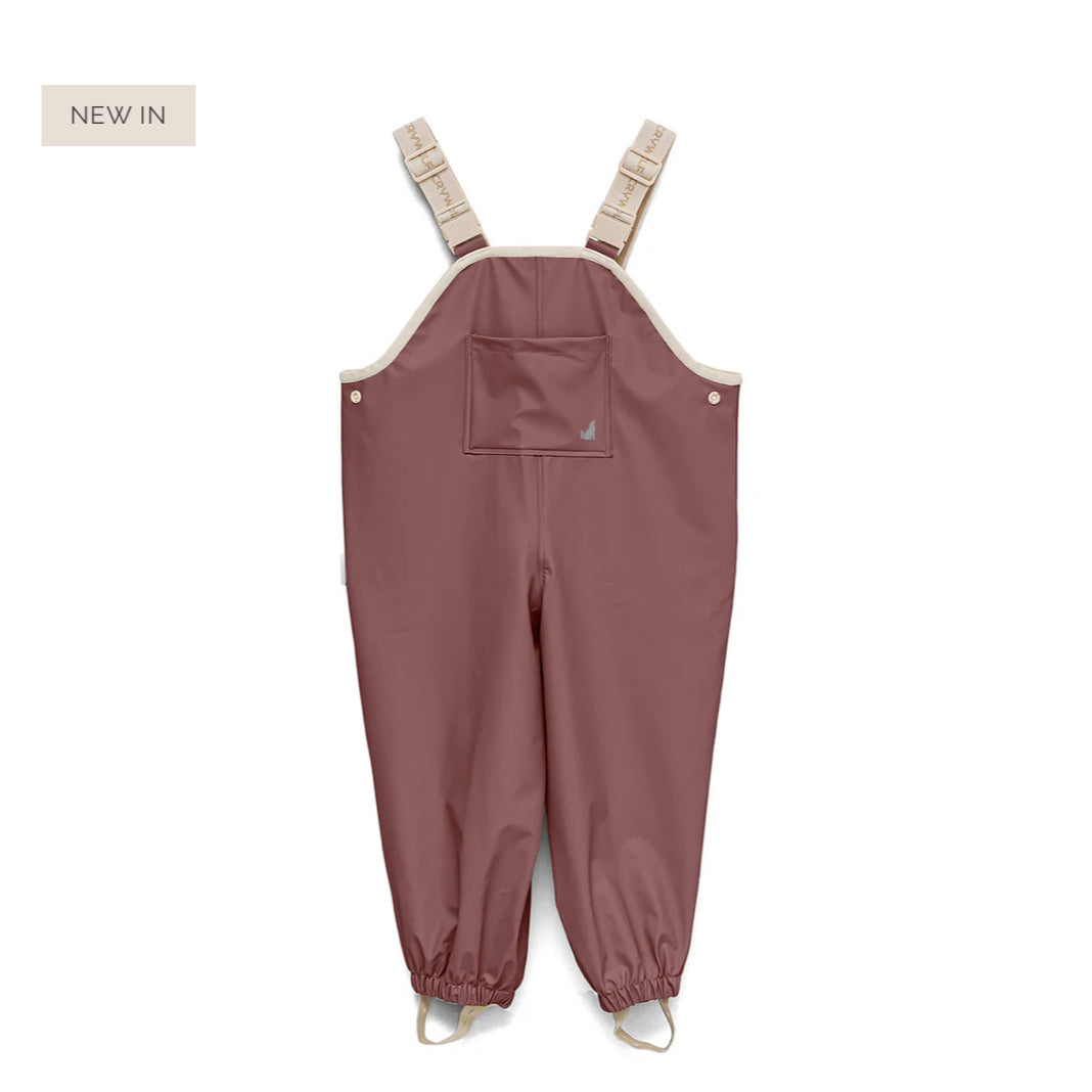 Rain Overalls - Mauve