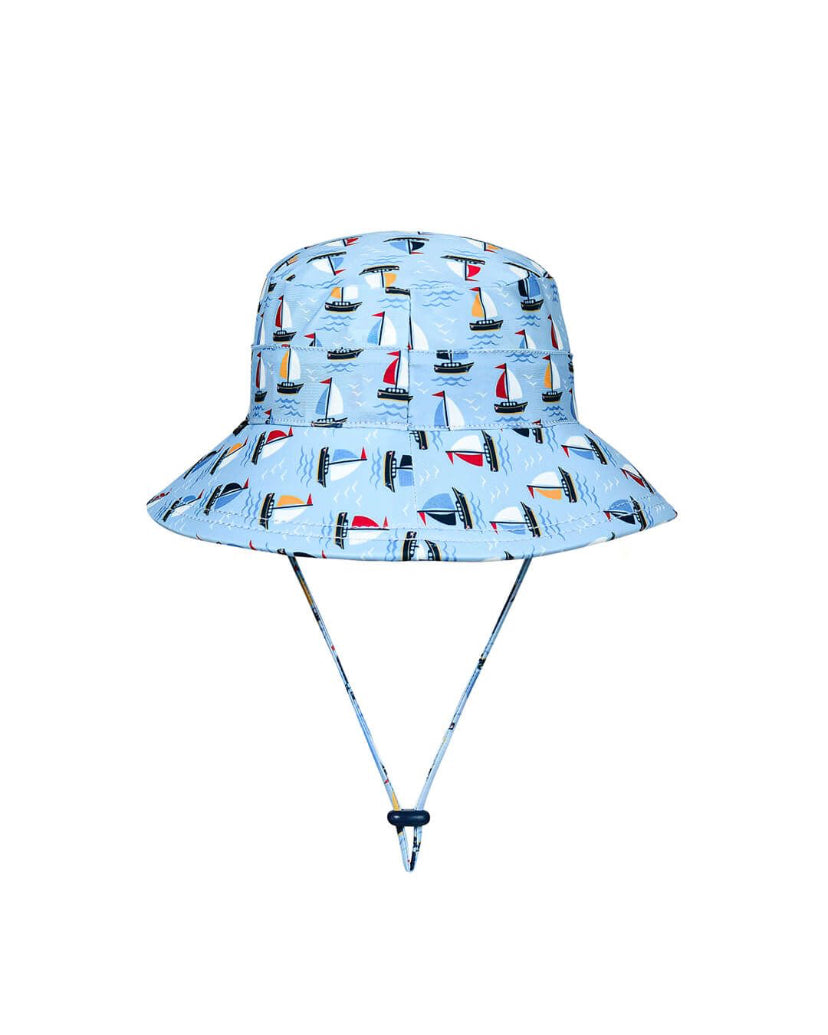 Kids Classic Bucket Beach Hat - Sails - 52cm / 2-3 years / L