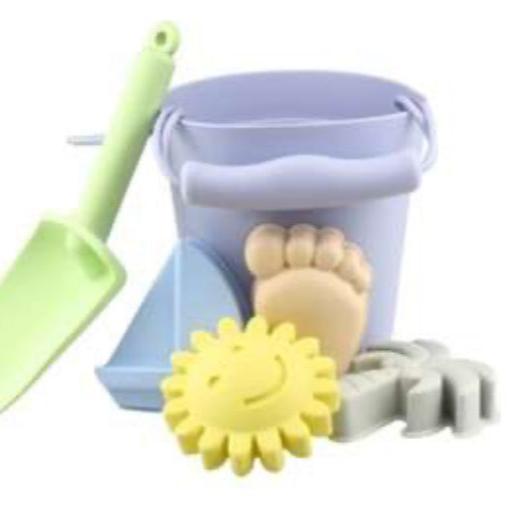 6 Piece Silicone Beach Set - Assorted