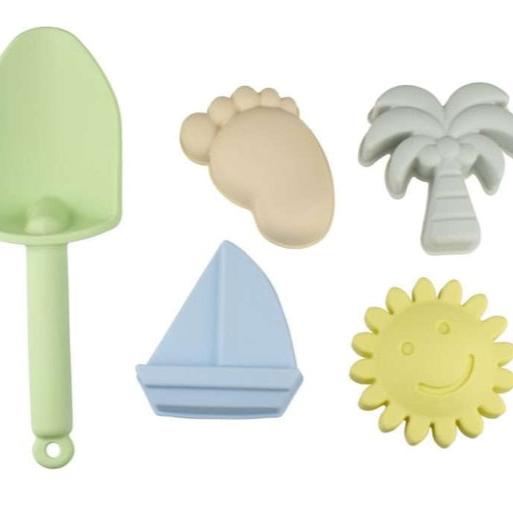 6 Piece Silicone Beach Set - Assorted