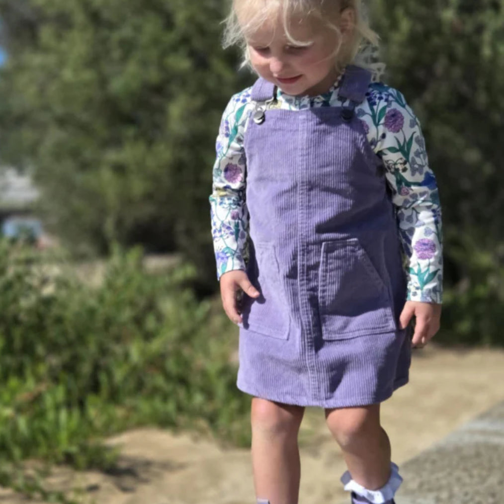Lilac Cord Dress