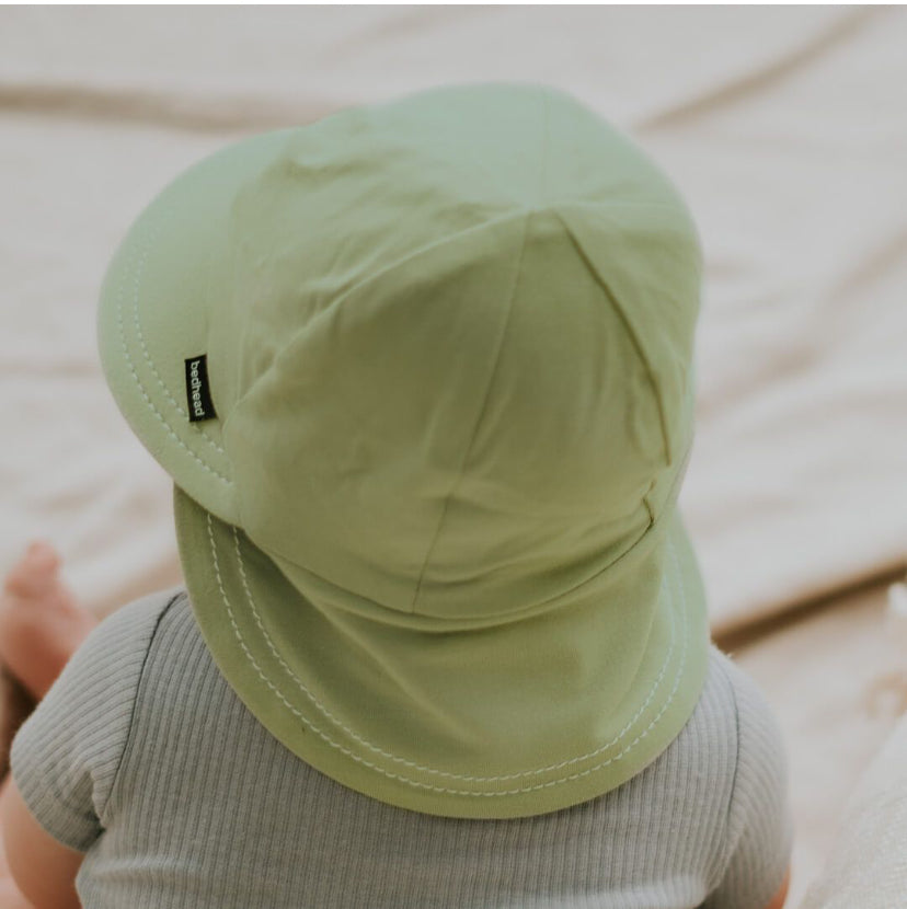 Legionnaire Hat with Strap - Khaki - 47cm / 6-12 months / S