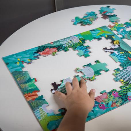 Aquatic Paradise 54pc Silhouette Puzzle