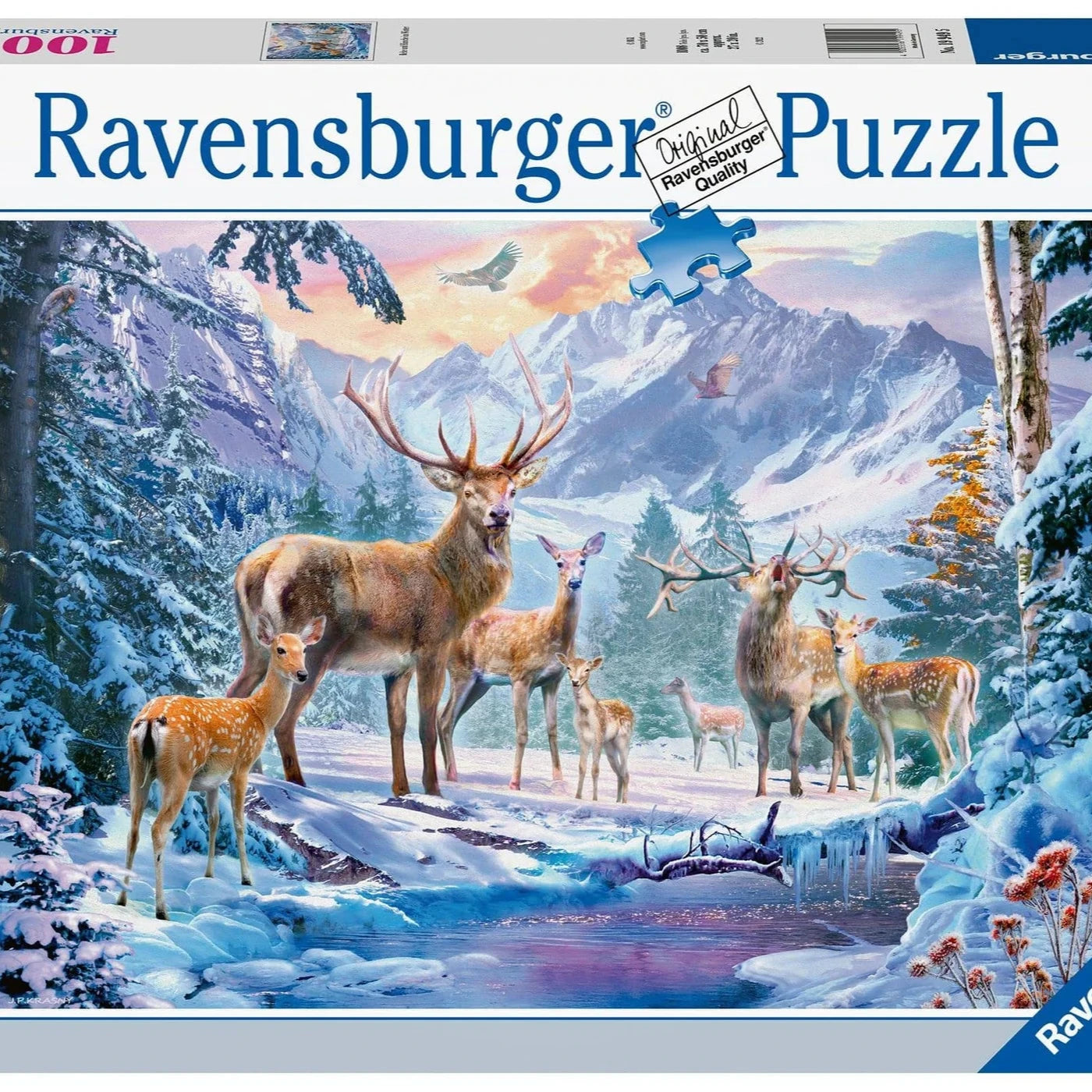 Deer and Stags in Winter