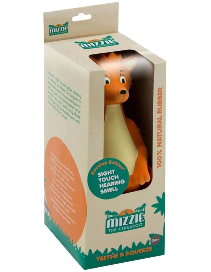 Mizzie The Kangaroo - Rubber Teething Toy
