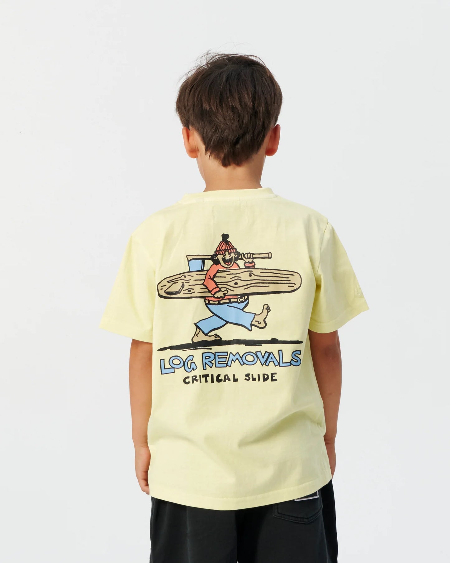 Log Removals Tee - Young Wheat