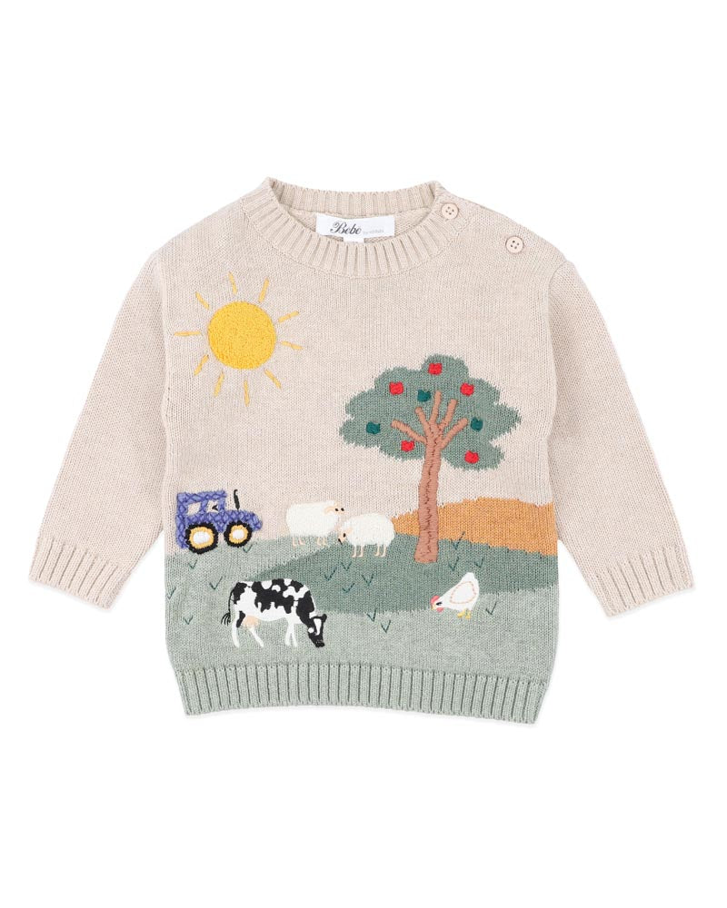 Hunter Farm Organic Knitted Jumper - Multi