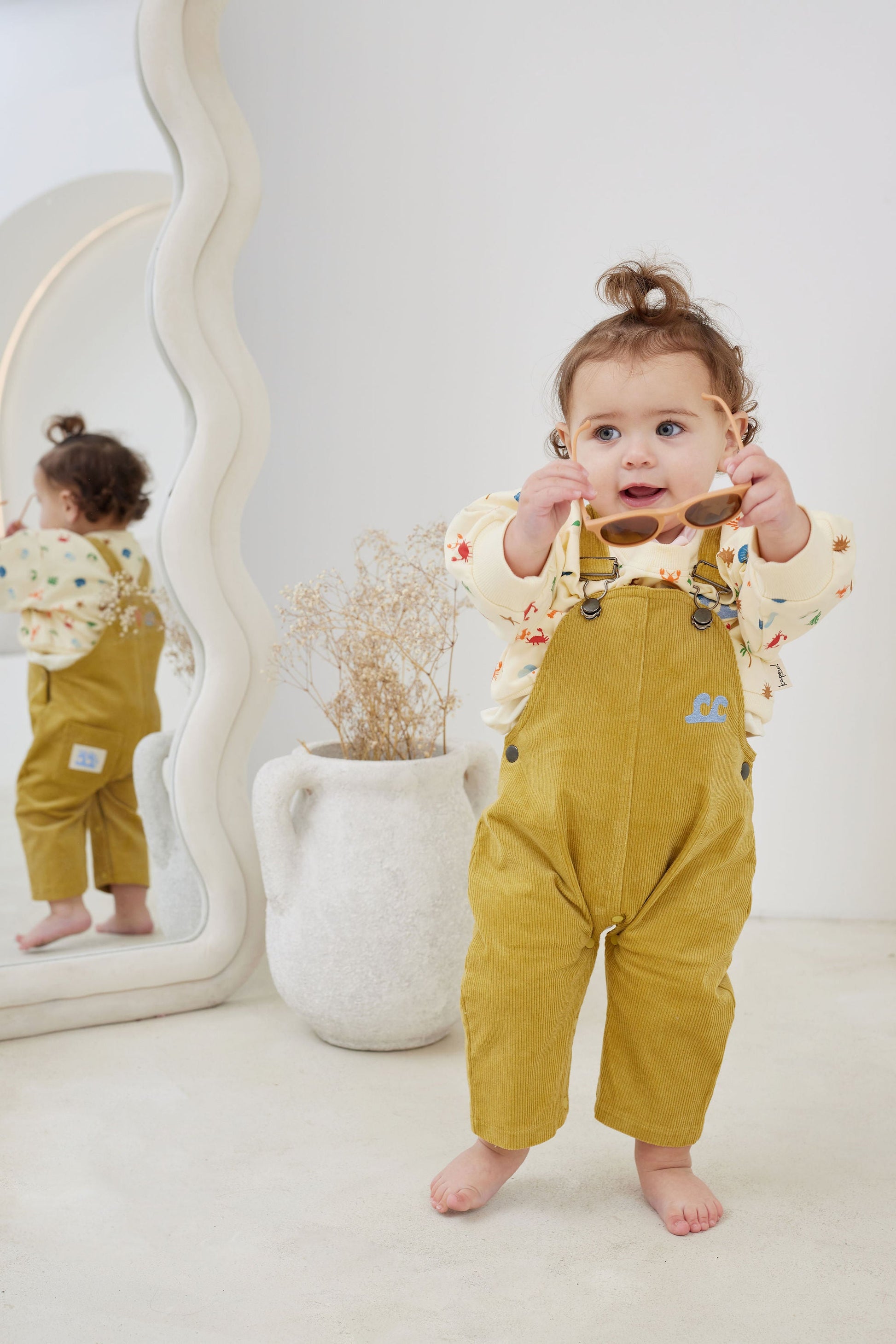 Sunshine Corduroy Overalls