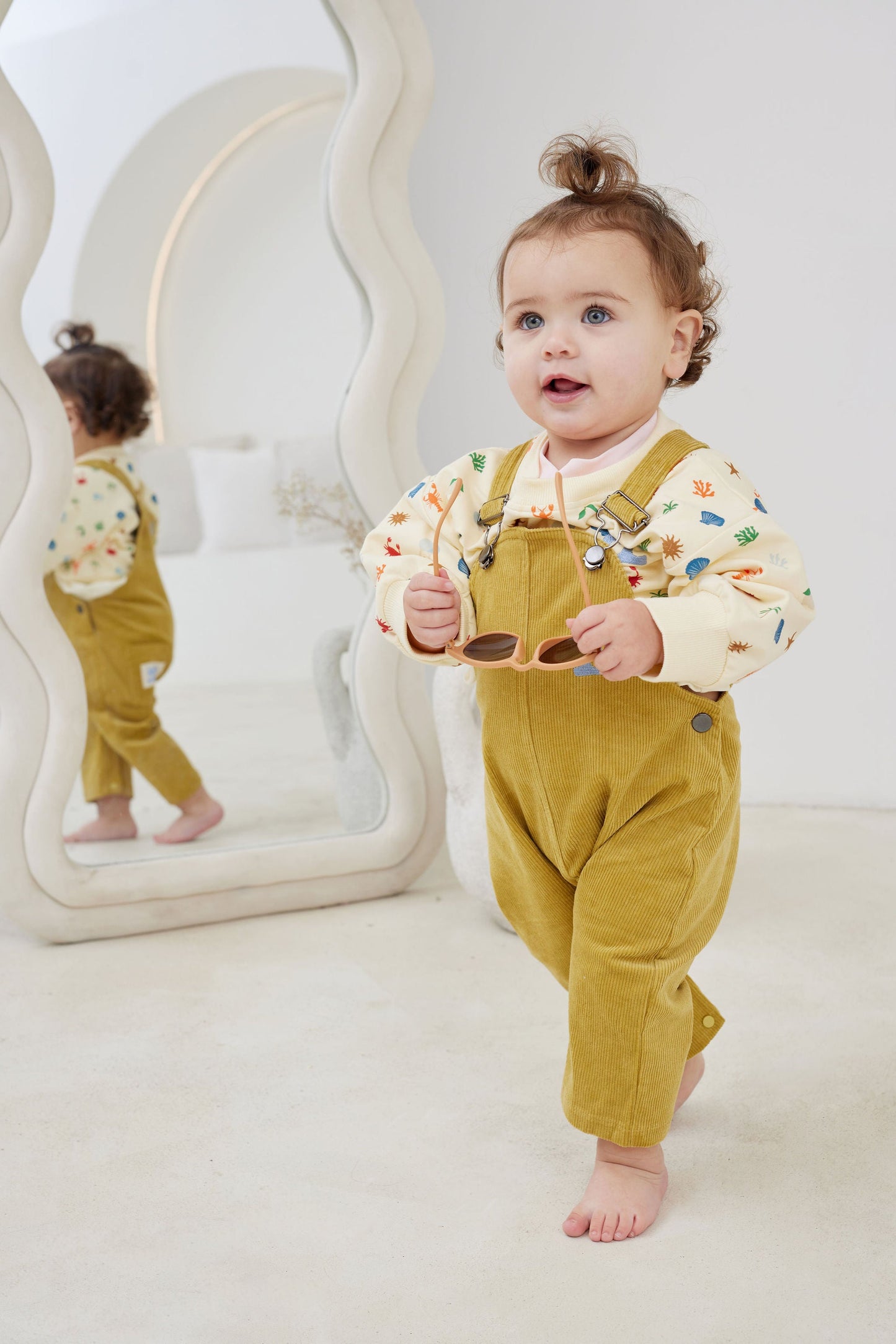 Sunshine Corduroy Overalls