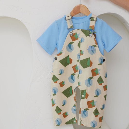 Sound & Colour Corduroy Overalls