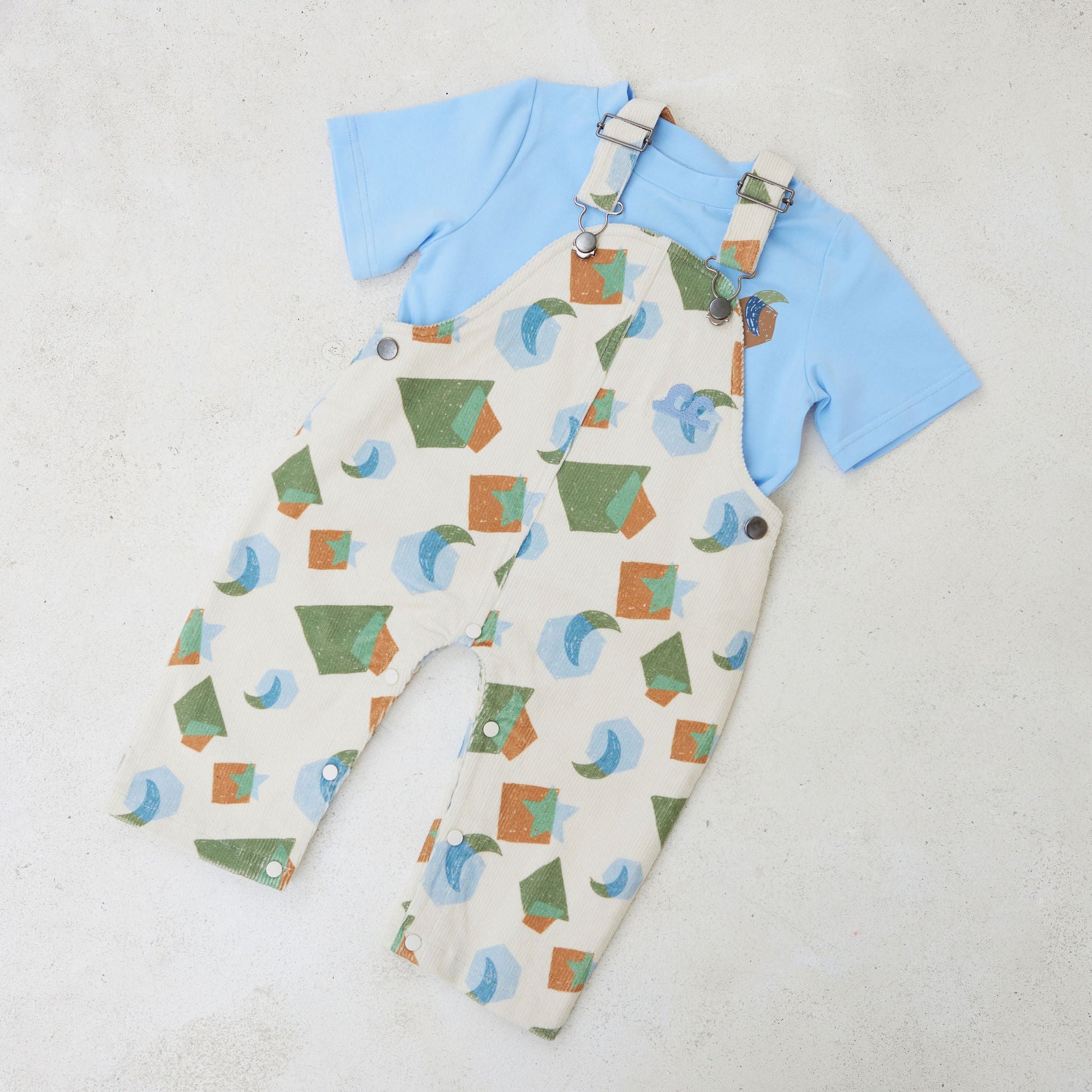 Sound & Colour Corduroy Overalls