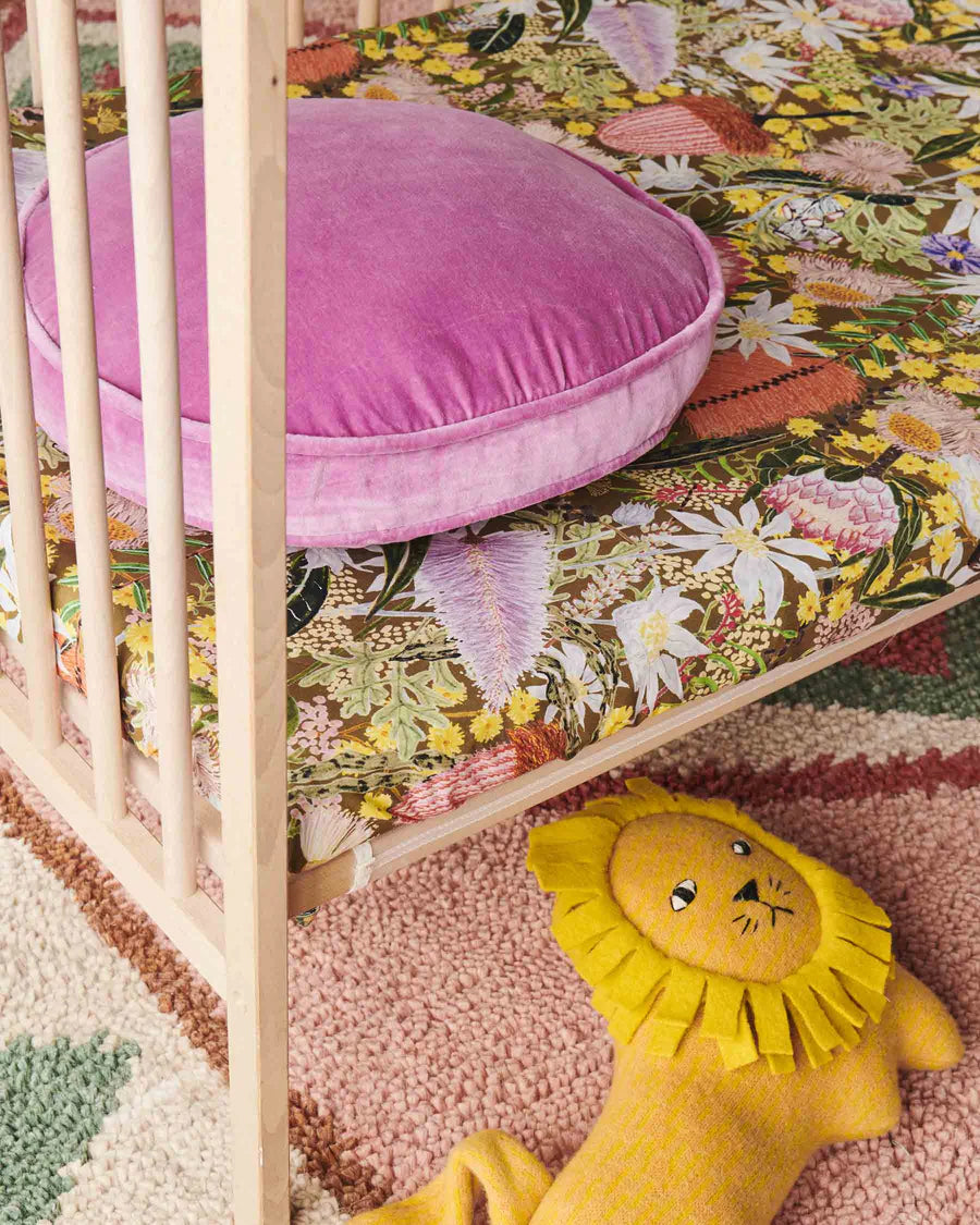 Native Plantation Organic Cotton Fitted Bassinet Sheet
