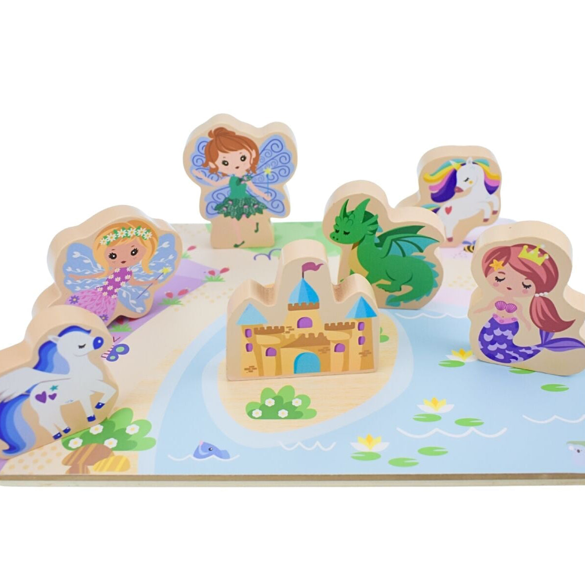 Wooden Chunky Puzzle Fantasy Fairytale