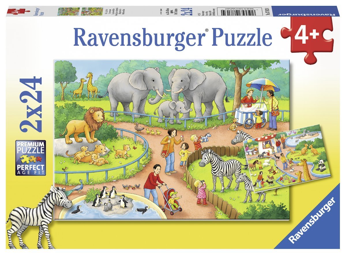 Puzzle - A Day at the Zoo