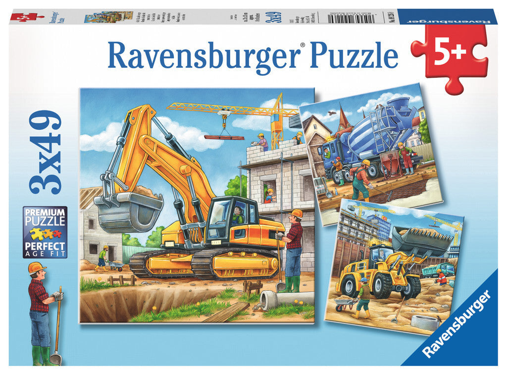 Puzzle - Construction Vehicles