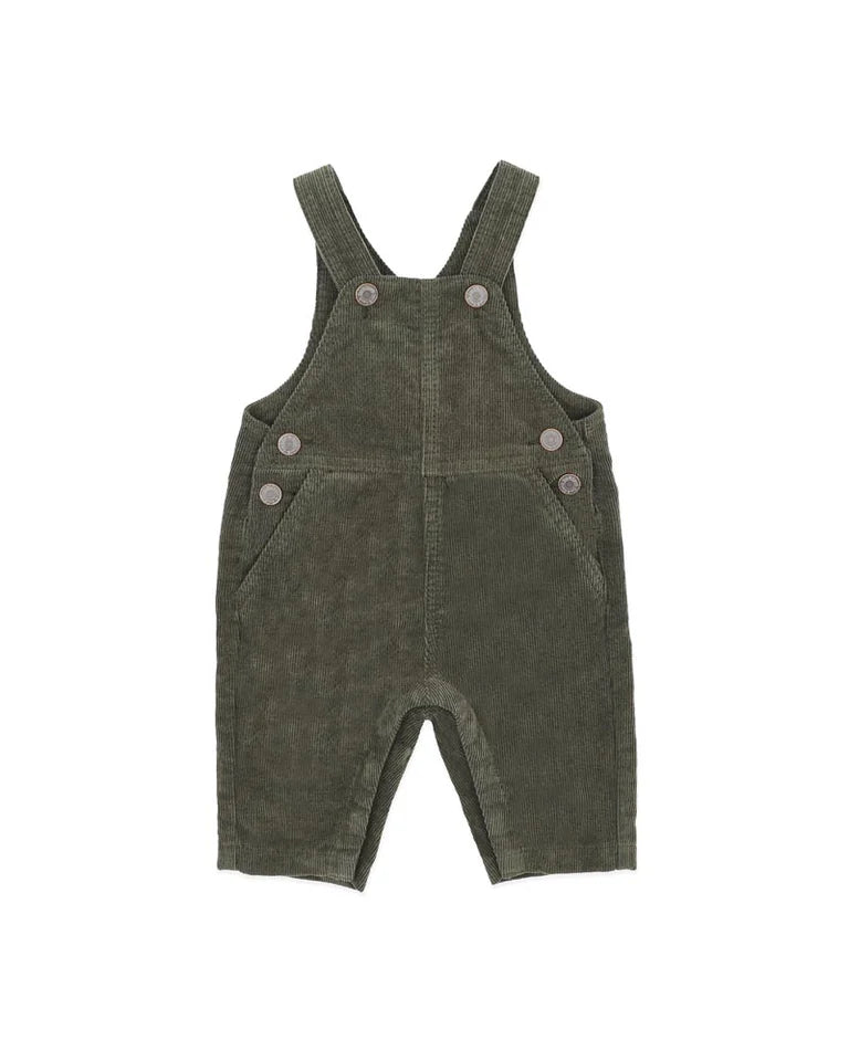 Outback Adventure Cord Overalls - Forest Green