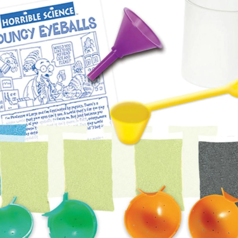 Horrible Science - Bouncy Eyeballs Kit