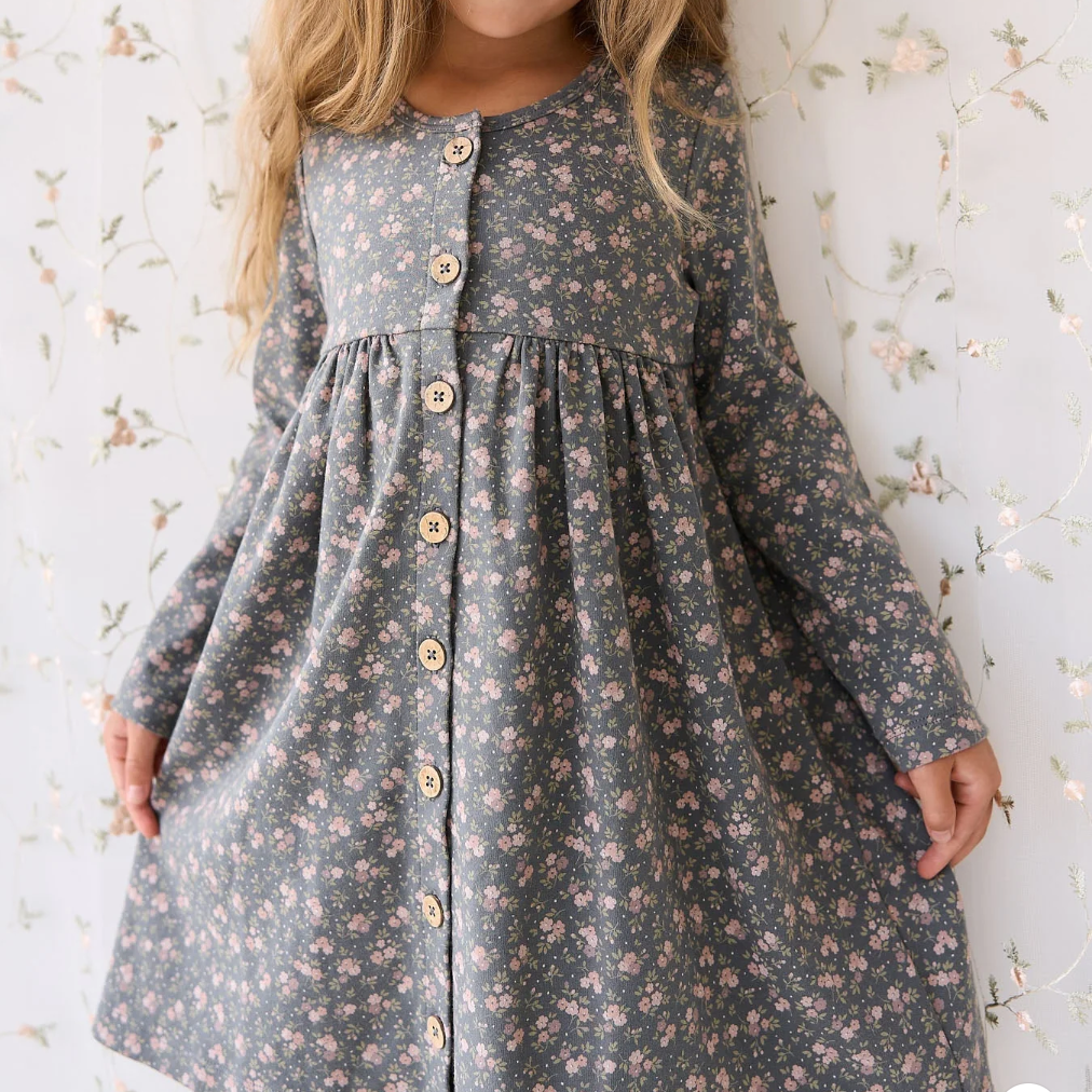 Organic Cotton Poppy Dress