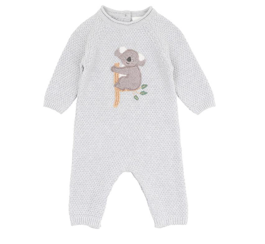 Bailey Koala Knitted Romper