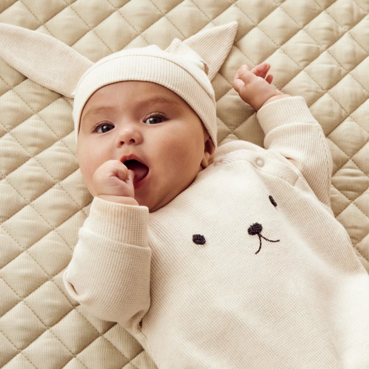 Organic Waffle Bunny Set