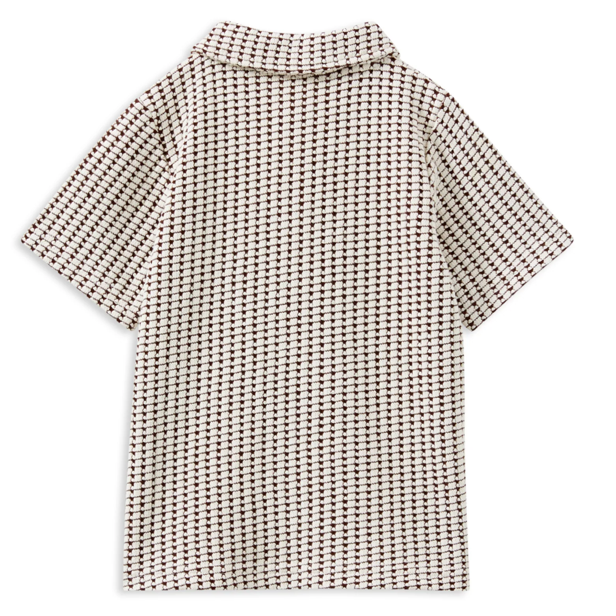 Chocolate Knit Polo - Chocolate
