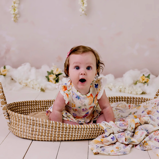 Bodysuit Dress - Butterfly Bloom