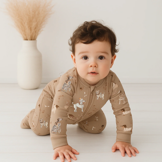 Bamboo Bodysuit - Show Pups