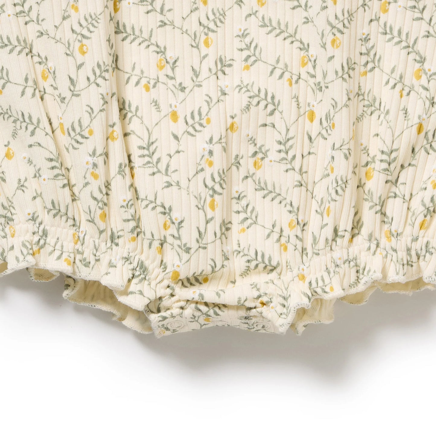 Lemon Leaf Organic Playsuit