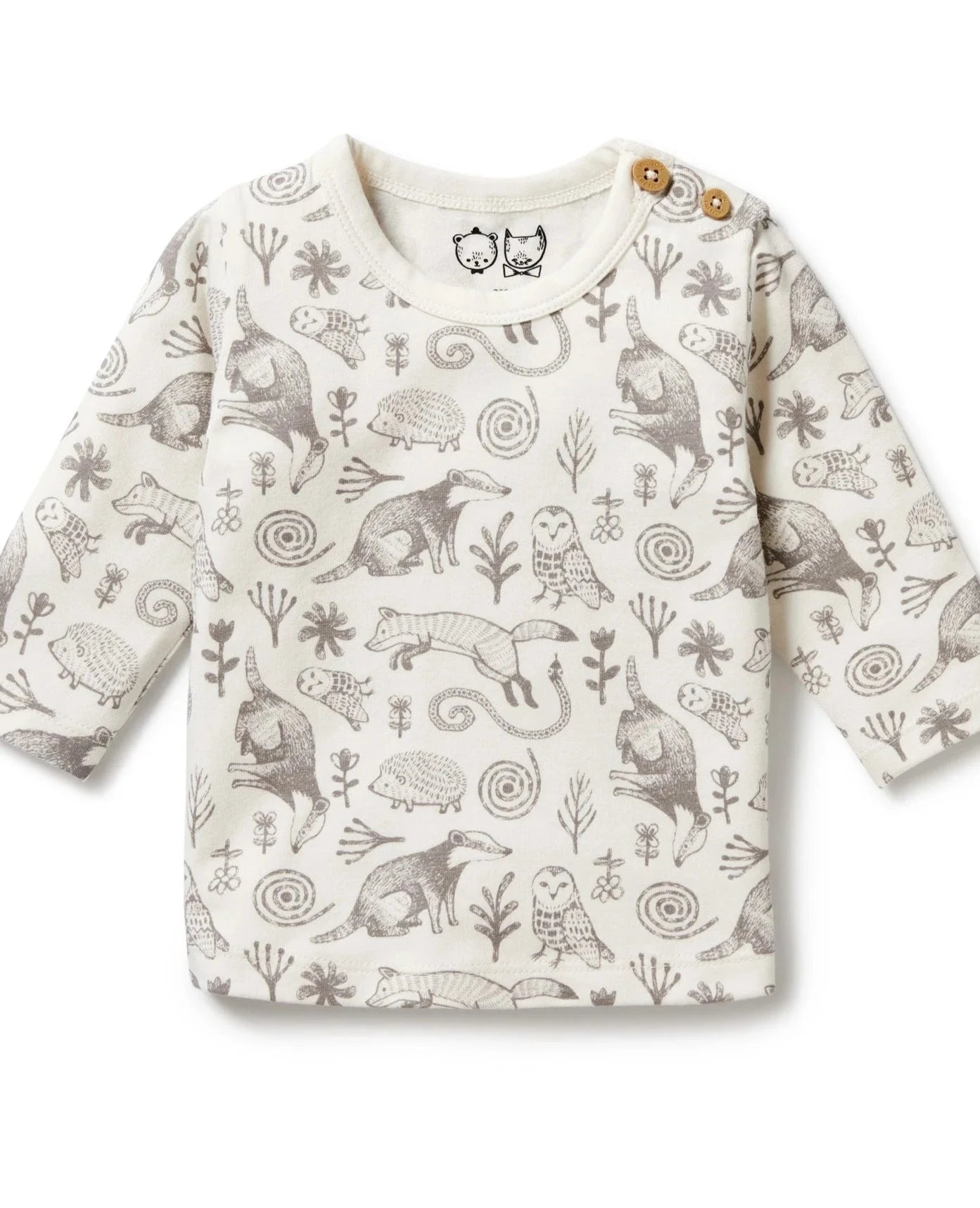 Tribal Woods Organic Top - Printed