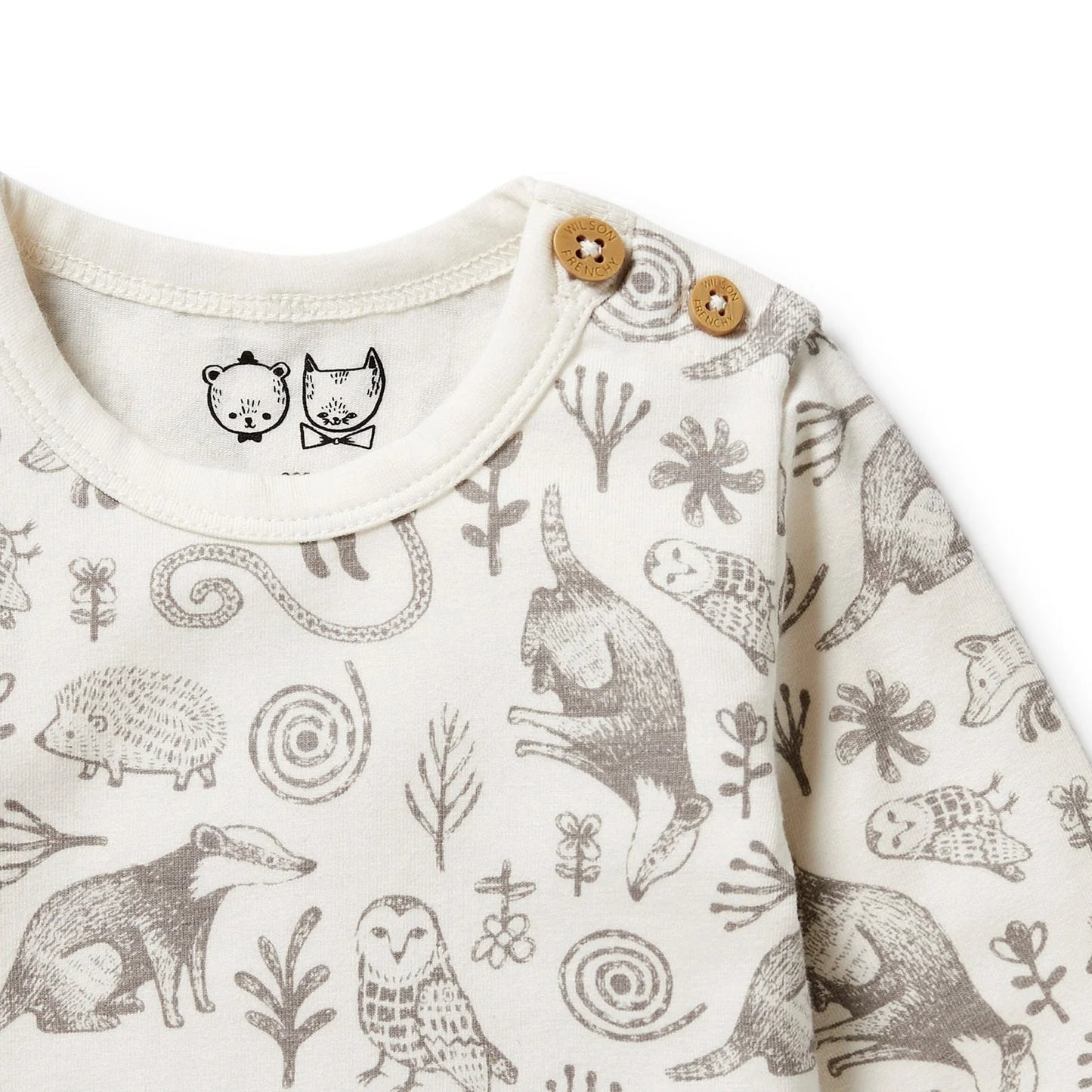 Tribal Woods Organic Top - Printed