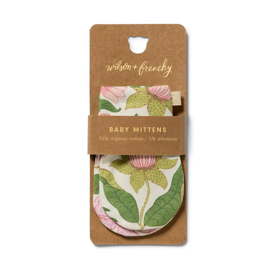 Organic Cotton Baby Mittens