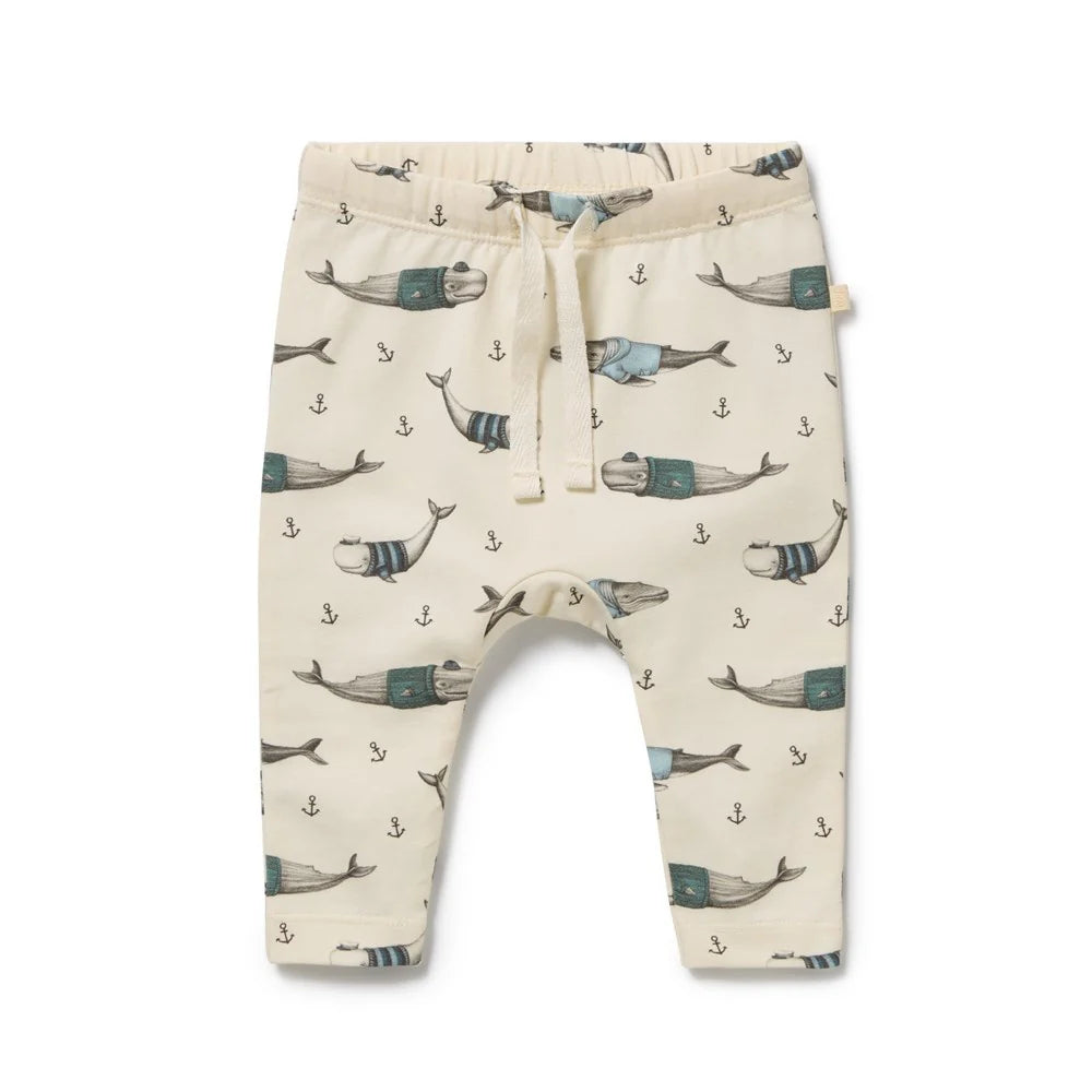 Woolly Whales Organic Legging